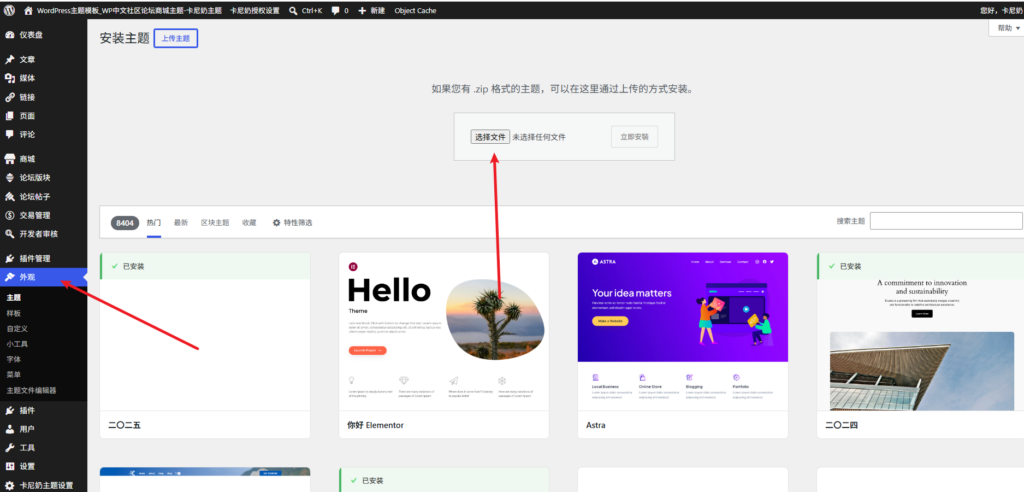 图片[1]-如何安装主题？