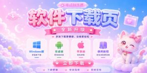 如何设置软件下载页？