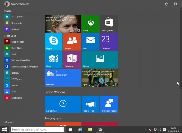 windows build 7601